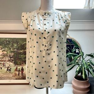 Shoshanna Silk Sleeveless Top